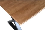 MINGLE ΤΡΑΠΕΖΙ ΚΑΡΥΔΙ ΜΑΥΡΟ 160x80x76