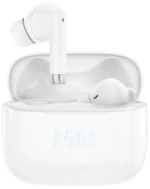 True Wireless Ακουστικά Bluetooth Foneng BL159 με Οθόνη Λευκό