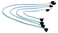 Supermicro 4 x Round SATA cable 0.56 m Black, Blue, White