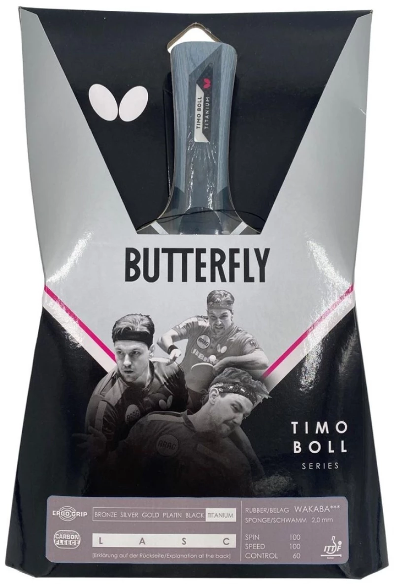 Butterfly Timo Boll Titanium Ping Pong Bats SUN/25726