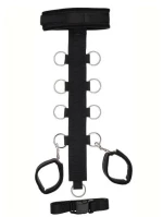 ARGUS TOYS ARGUS FETISH T SHAPE COLLAR AND WIRST RESTRAIN