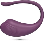 CRUSHIOUS TAMAGO RECHARGEABLE VIBRATING EGG WITH REMOTE PURPLE