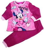 ΠΙΤΖΑΜΑ ΚΟΡΙΤΣΙ FLEECE DISNEY MINNIE MIN-2010 ΡΟΖ (3-8 ΕΤΩΝ)