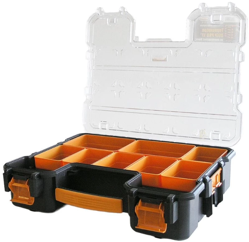 Ταμπακιέρα Εργαλείων Μαύρη 43x35x11εκ. 17" DEEP PRO (II) Mano