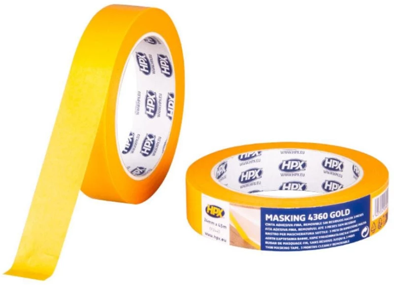 Χαρτοταινία Βαφής 4360 GOLD 30mm x 45m HPX EF3045