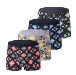BOXER Ανδρικά Σετ 4 τμχ. Πολύχρωμα  UOMO  R90334 (XL)