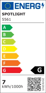 ΛΑΜΠΤΗΡAΣ LED G9 ΚΕΡΑΜΙΚΟΣ 7W 6000K 5561