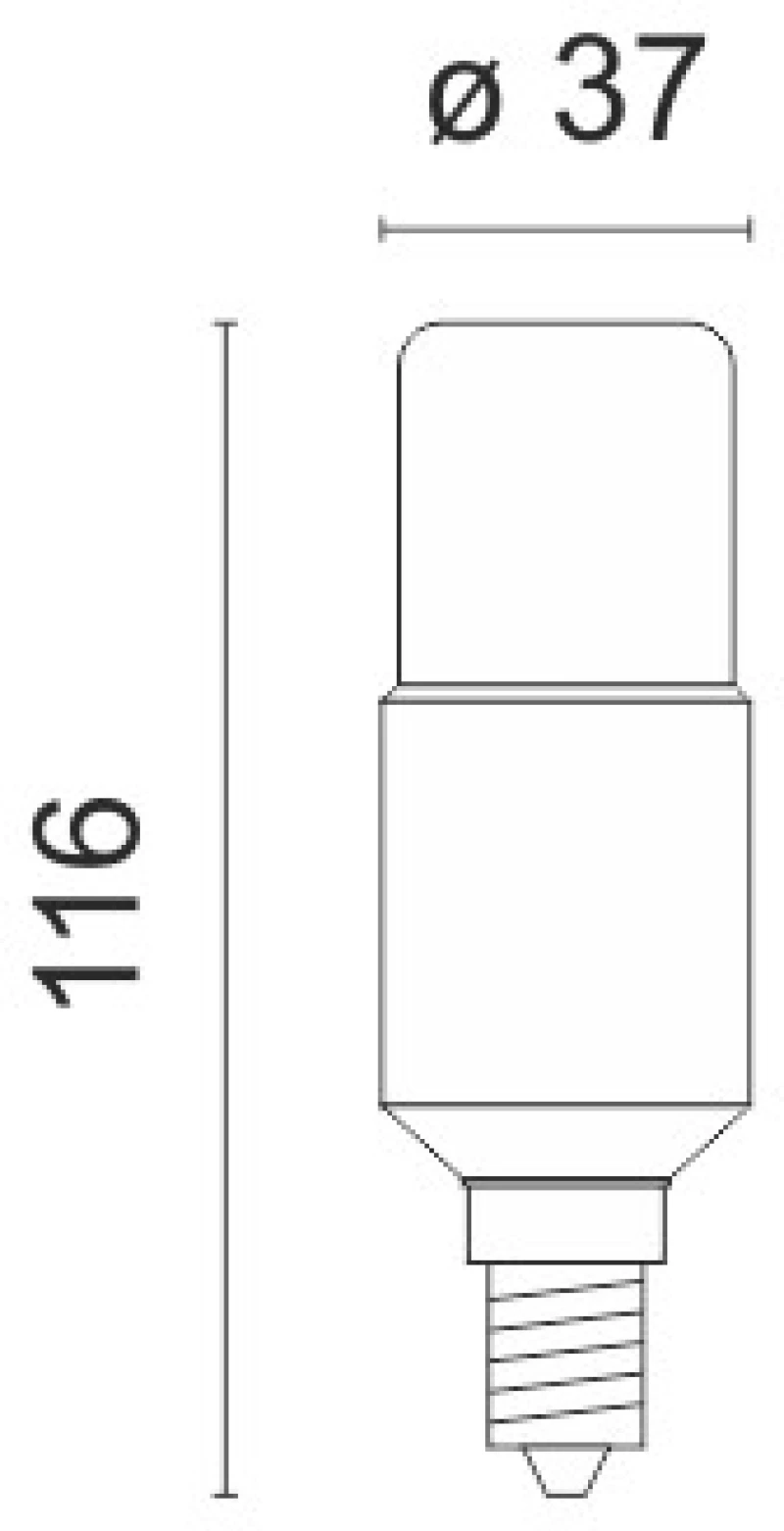 ΛΑΜΠΤΗΡAΣ LED E14 8W 6000K 5596