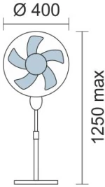 ΑΝΕΜΙΣΤΗΡΑΣ ΔΑΠΕΔΟΥ 45W 3920