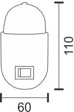 ΦΩΤΙΣΤΙΚΟ ΝΥΚΤΟΣ LED 3W 7068