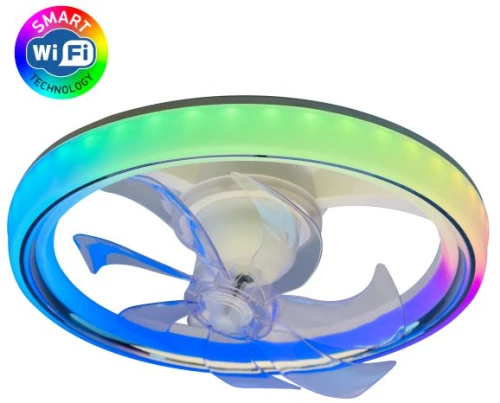 ΑΝΕΜΙΣΤΗΡΑΣ ΠΛΑΦΟΝ RGB+CCT 3281