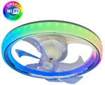 ΑΝΕΜΙΣΤΗΡΑΣ ΠΛΑΦΟΝ RGB+CCT 3281
