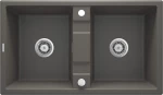 2-bowl granite sink