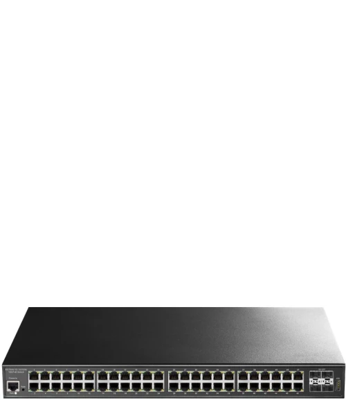 Cudy GS2048PS4 Managed L2 Gigabit Ethernet (10/100/1000) Power over Ethernet (PoE) Black