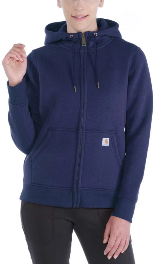 Women's Carhartt Clarksburg Zip Sweatshirt - navy