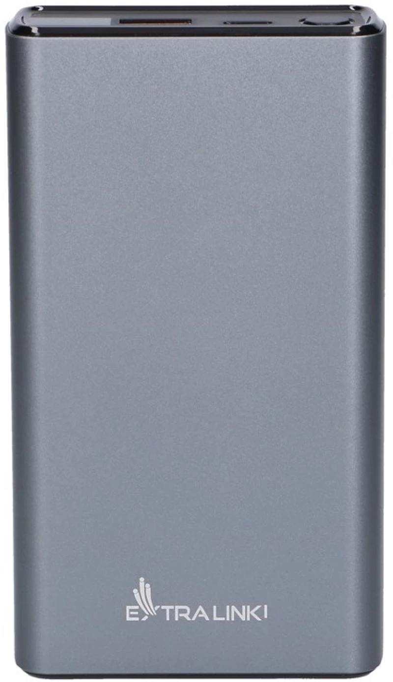 Extralink Powerbank EPB-126 20000mAh Silver Power bank, 45W PD, USB-C