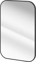 Framed hanging mirror - rectangular