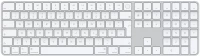 Apple Magic keyboard Universal USB + Bluetooth QWERTZ German White