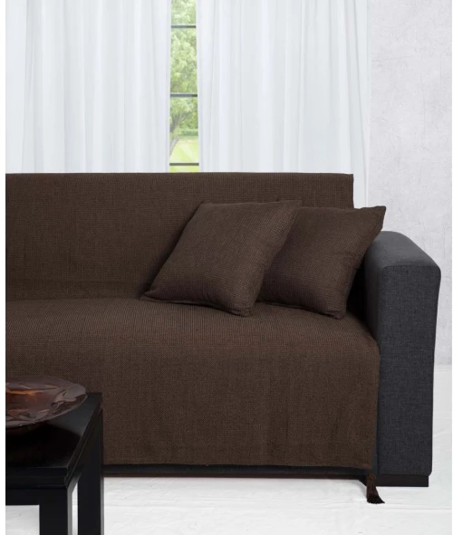 Silk Fashion ΡΙΧΤΑΡΙΑ 9925 (180cm x 180cm) καφέ