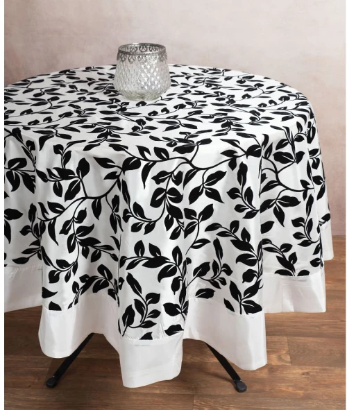 Σατέν ροτόντα 081 (170cm) λευκή