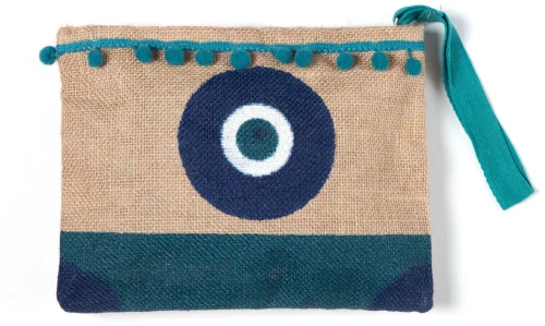 Πορτοφόλι γιούτα (19cm x 25cm) 2