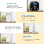 KERUI G12 Basic WiFi GSM Σύστημα Συναγερμού Smart Life AppTuya υποστήριξη ελληνικών