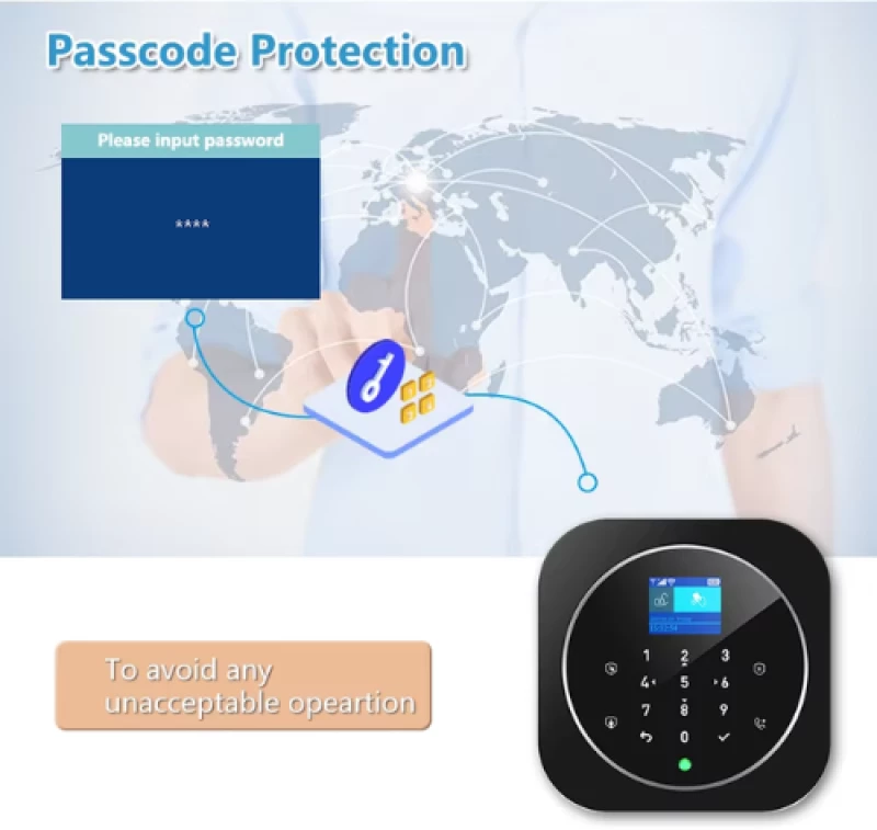 KERUI G12 Basic WiFi GSM Σύστημα Συναγερμού Smart Life AppTuya υποστήριξη ελληνικών