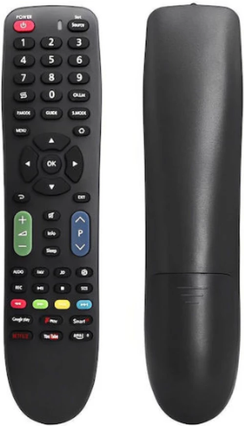 Andowl Q-YK1014S Universal Τηλεχειριστήριο για Τηλεοράσεις – Μαύρο