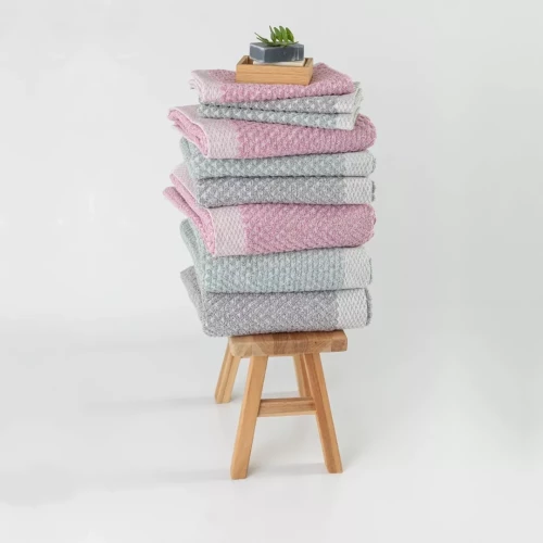 Πετσέτα Προσώπου Triangle Άκουα 50 x 90 cm