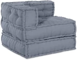 vidaXL Μαξιλάρι 4 pcs Γκρι 70 x 70 x 54 εκ Πολυεστέρας