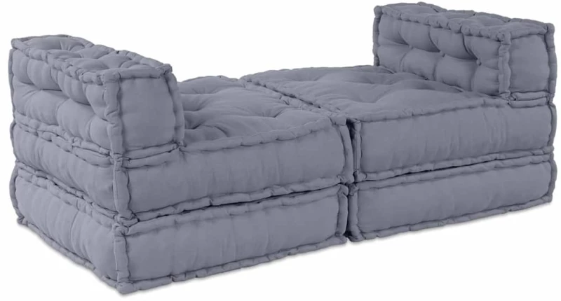 vidaXL Μαξιλάρι 4 pcs Γκρι 70 x 70 x 54 εκ Πολυεστέρας