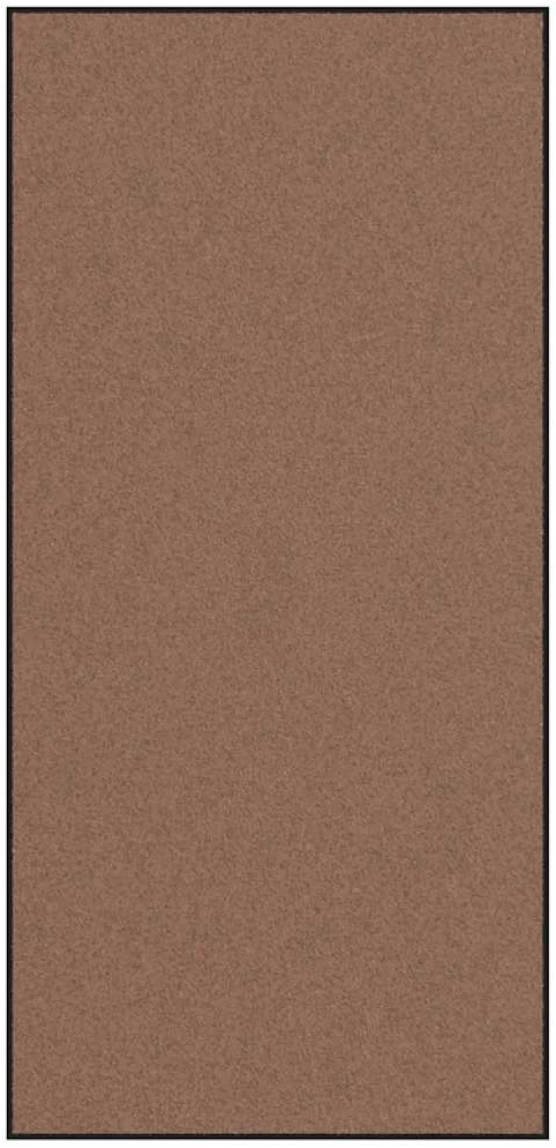 vidaXL Χαλάκι Εξώπορτας Καφέ και Μαύρο 120 x 250 cm