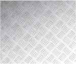 vidaXL Επιφάνειες Καρό 2 pcs Ασημί 60 x 50 cm Αλουμίνιο