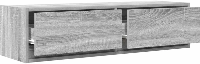 vidaXL Ντουλάπι TV Γκρι sonoma 100 x 31 x 25.5 εκ. Επεξεργασμένο ξύλο