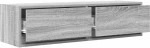 vidaXL Ντουλάπι TV Γκρι sonoma 100 x 31 x 25.5 εκ. Επεξεργασμένο ξύλο