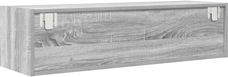 vidaXL Ντουλάπι TV Γκρι sonoma 100 x 31 x 25.5 εκ. Επεξεργασμένο ξύλο
