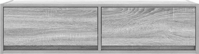 vidaXL Ντουλάπι TV Γκρι sonoma 100 x 31 x 25.5 εκ. Επεξεργασμένο ξύλο