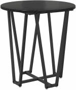 vidaXL Σετ βοηθητικά τραπεζάκια 2 pcs Μαύρη δρυς 50 x 50 x 50.5 cm