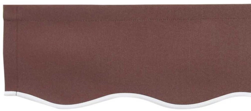 vidaXL Ύφασμα αντικατάστασης τέντας Καφέ 350 x 200 cm Καραβόπανο