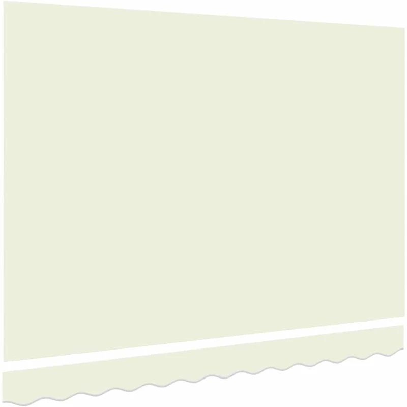 vidaXL Ύφασμα αντικατάστασης τέντας Κρεμ 350 x 200 cm Καραβόπανο