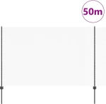 vidaXL Φράχτης με Στήλες. Γκρι 1.5 x 50 m Ατσάλι