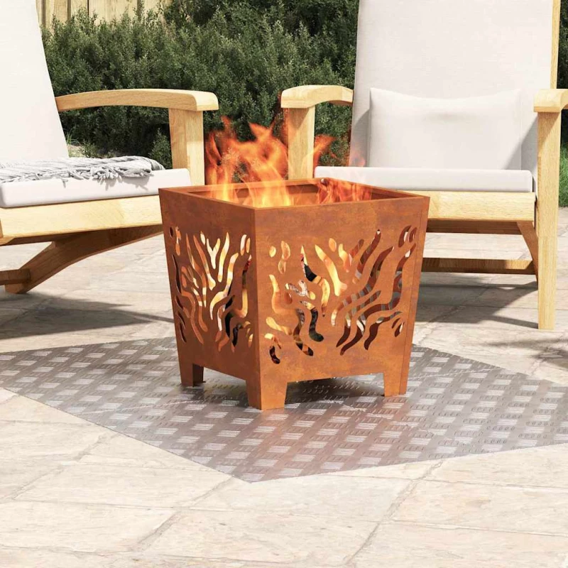 vidaXL Επιφάνειες Καρό 4 pcs Ασημί 70 x 50 cm Αλουμίνιο