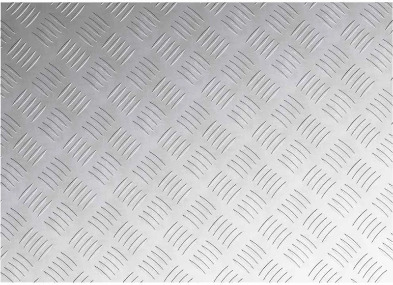 vidaXL Επιφάνειες Καρό 4 pcs Ασημί 70 x 50 cm Αλουμίνιο