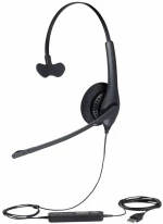Ακουστικά με Μικρόφωνο Jabra 1553-0159 Μαύρο