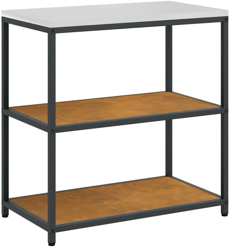 vidaXL Σετ Αποθήκευσης Κουζίνας Άλλο 3 pcs Σκ rusty 240 x 50 x 92 εκ