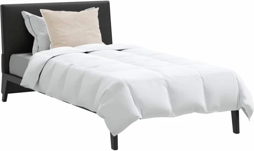 vidaXL Σετ Παπλωμάτων με μαξιλάρι 2 pcs Λευκό 140 x 200 cm Πούπουλο