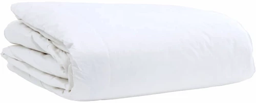 vidaXL Σετ Παπλωμάτων με μαξιλάρι 2 pcs Λευκό 140 x 200 cm Πούπουλο