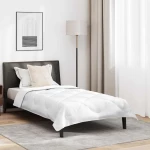 vidaXL Διπλωμένη Κουβέρτα Όλων των Εποχών 2 pcs Λευκό 155 x 220 cm