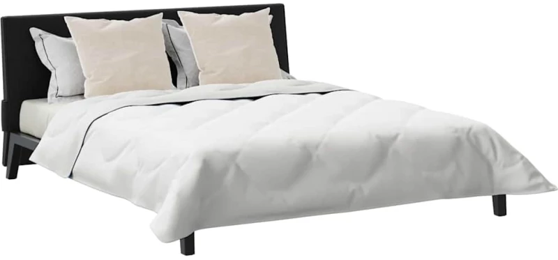 vidaXL Χειμερινό Παπλωματοθήκη 3 pcs Λευκό 200 x 200 cm Μικροΐνες