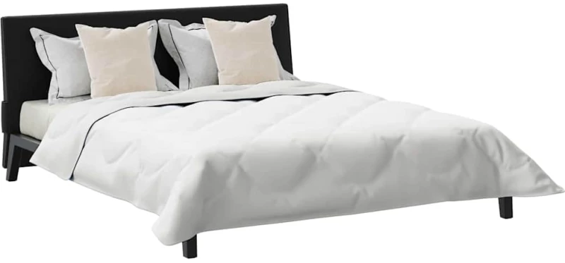 vidaXL Χειμερινό Παπλωματοθήκη 3 pcs Λευκό 200 x 220 cm Μικροΐνες
